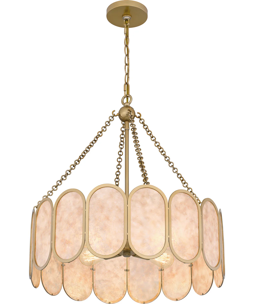 Quoizel Pendant 4-light Pendant Light Gold - Image 4