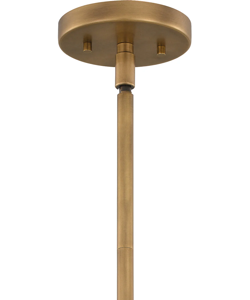 Quoizel Pendant 4-light Pendant Weathered Brass - Image 7