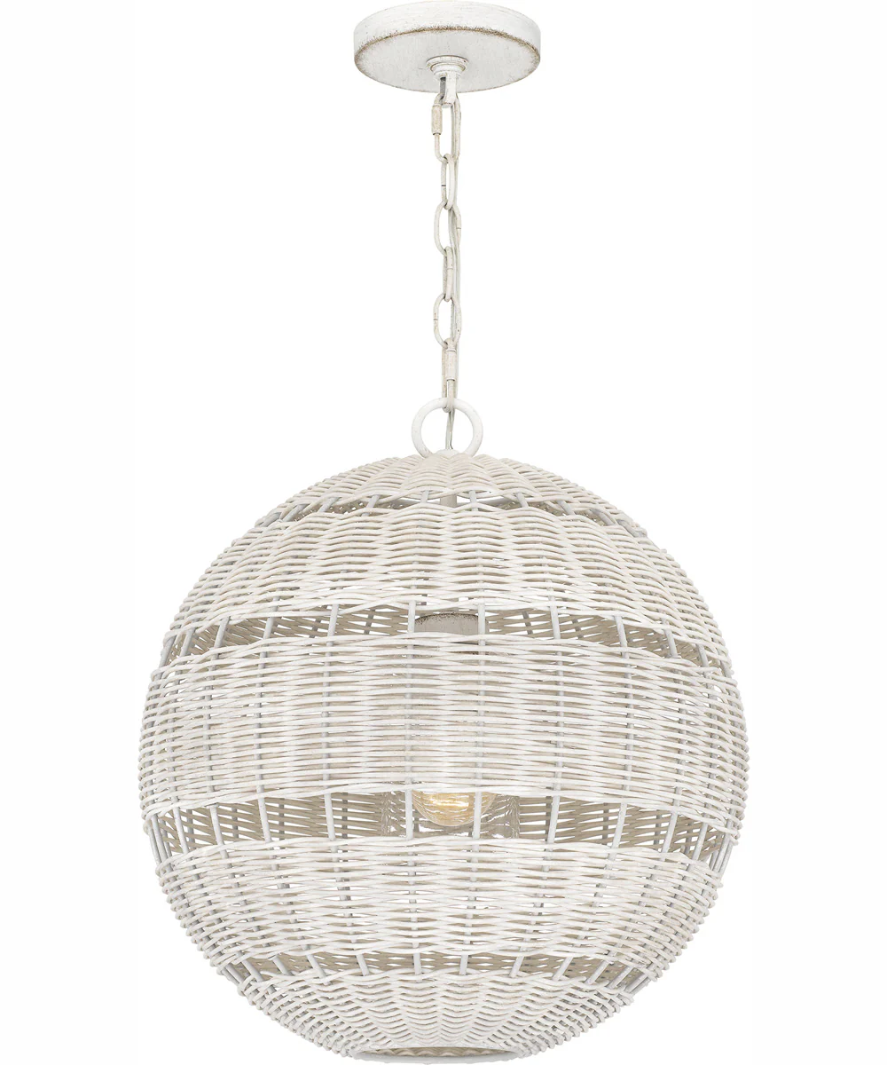 Quoizel Pendant Large 1-light Pendant Antique White - Image 2