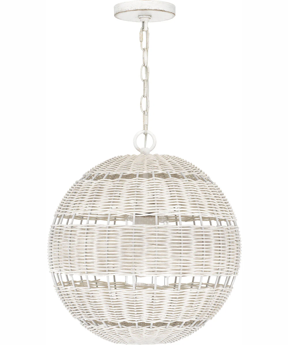 Quoizel Pendant Large 1-light Pendant Antique White - Image 4