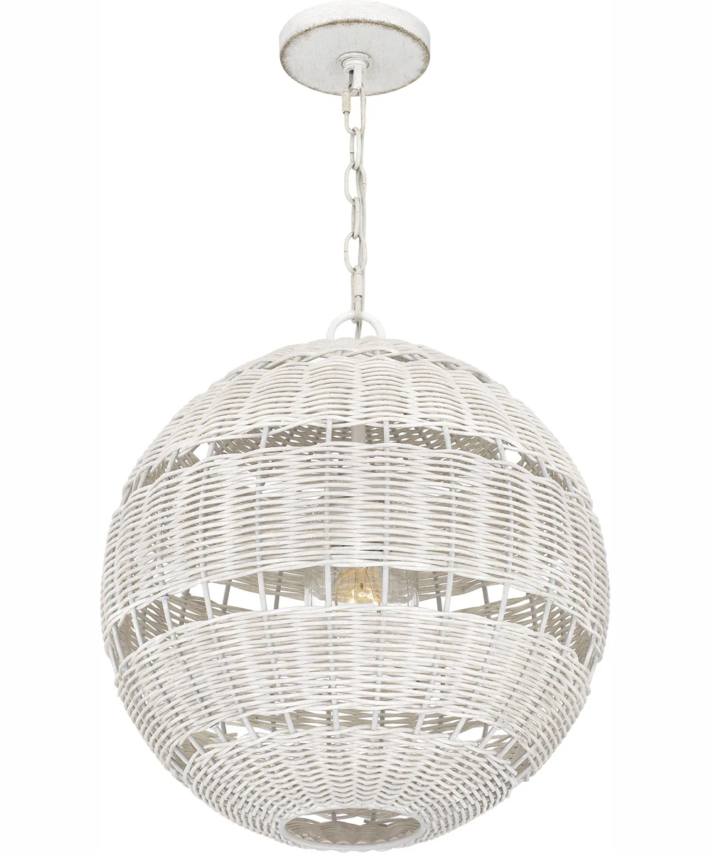 Quoizel Pendant Large 1-light Pendant Antique White - Image 5
