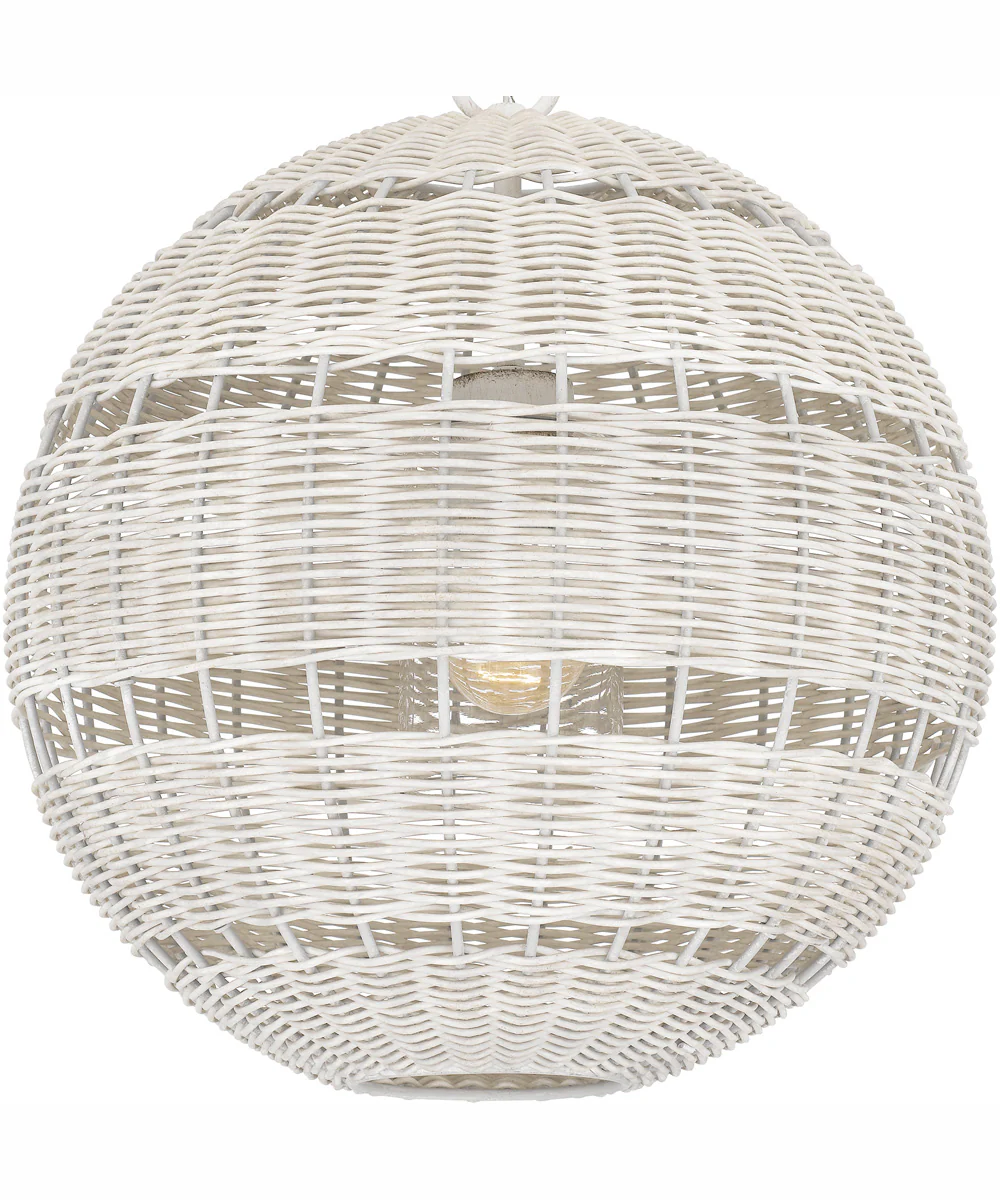 Quoizel Pendant Large 1-light Pendant Antique White - Image 6