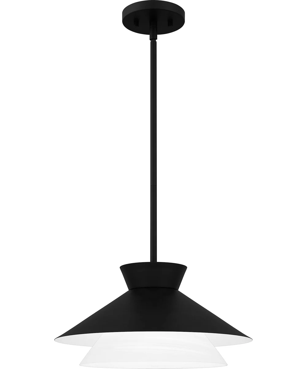Quoizel Pendant Large 1-light Pendant Matte Black - Image 2