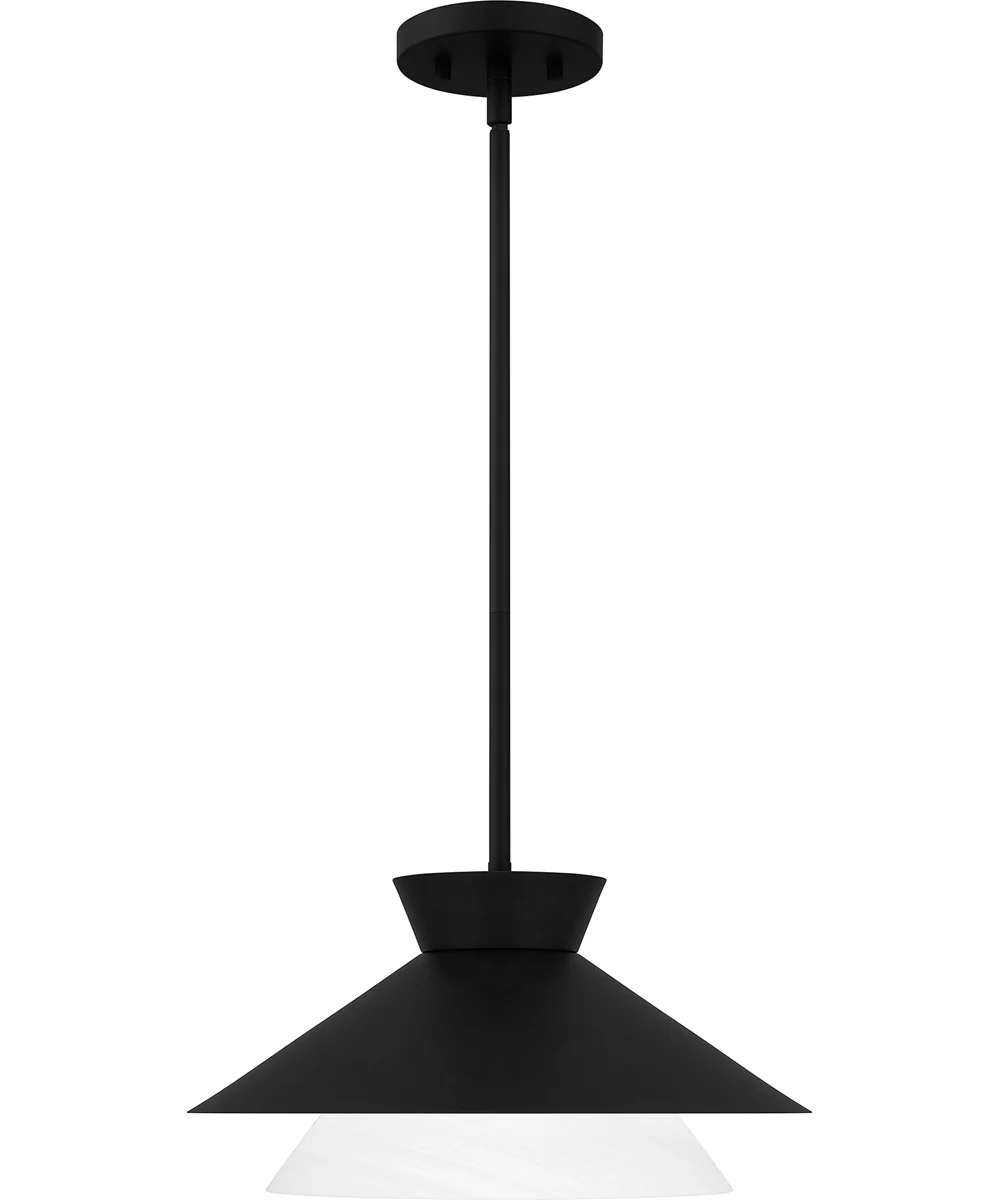 Quoizel Pendant Large 1-light Pendant Matte Black - Image 3