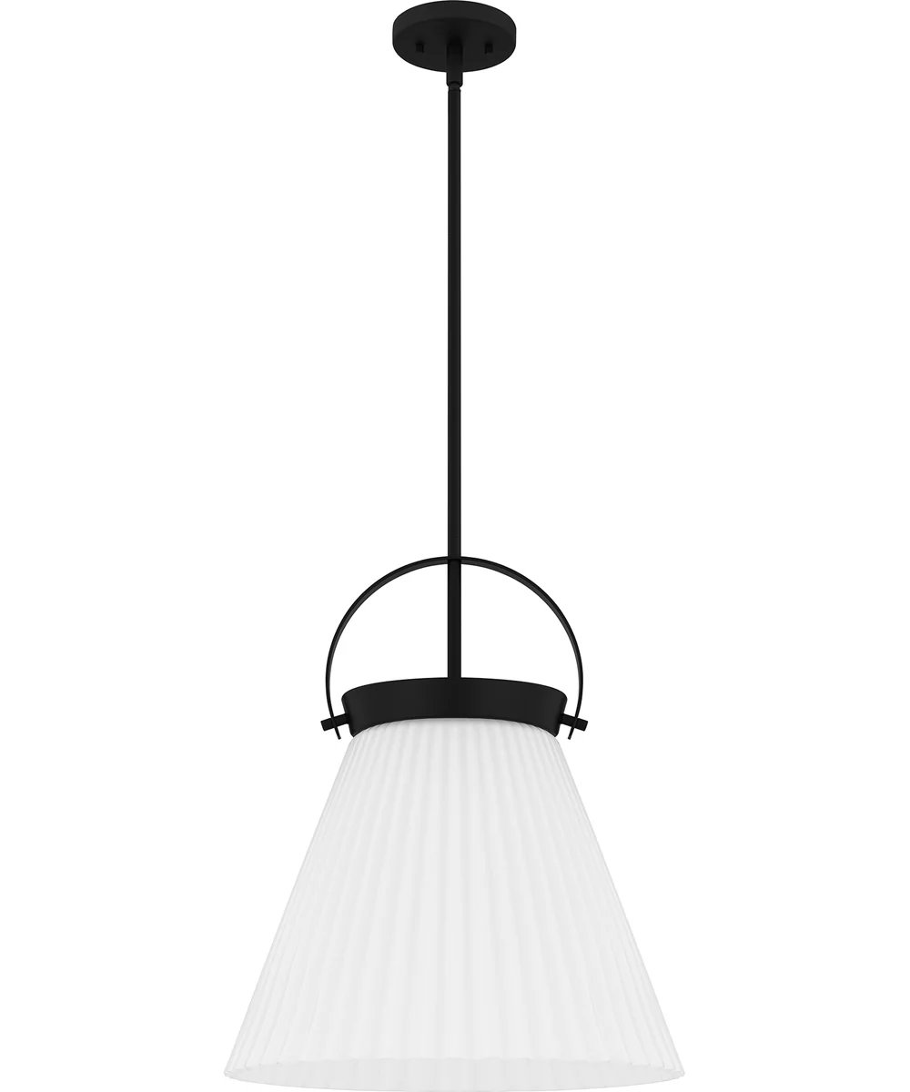 Quoizel Pendant Large 1-light Pendant Matte Black - Image 2