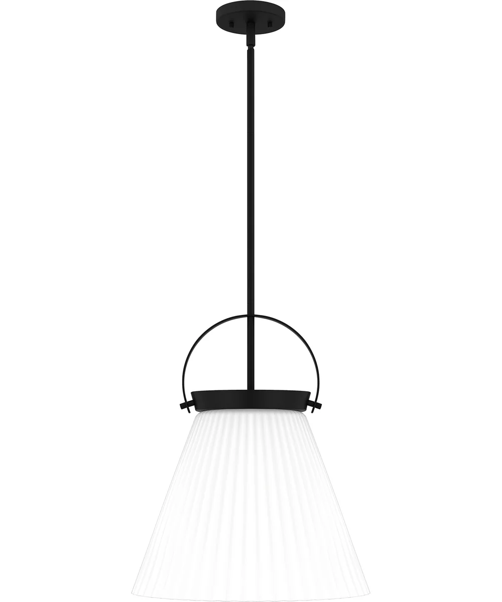 Quoizel Pendant Large 1-light Pendant Matte Black - Image 3