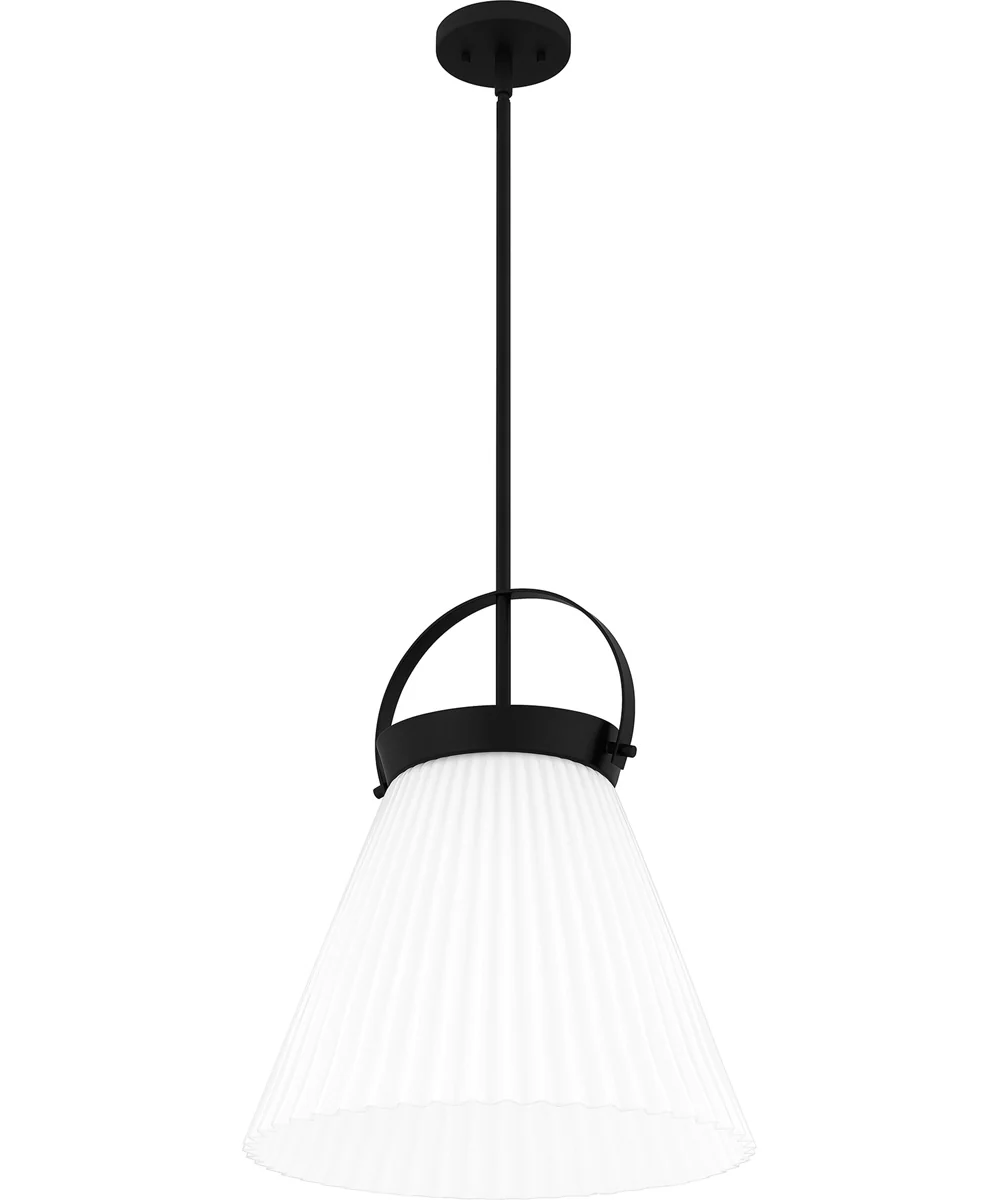 Quoizel Pendant Large 1-light Pendant Matte Black - Image 4