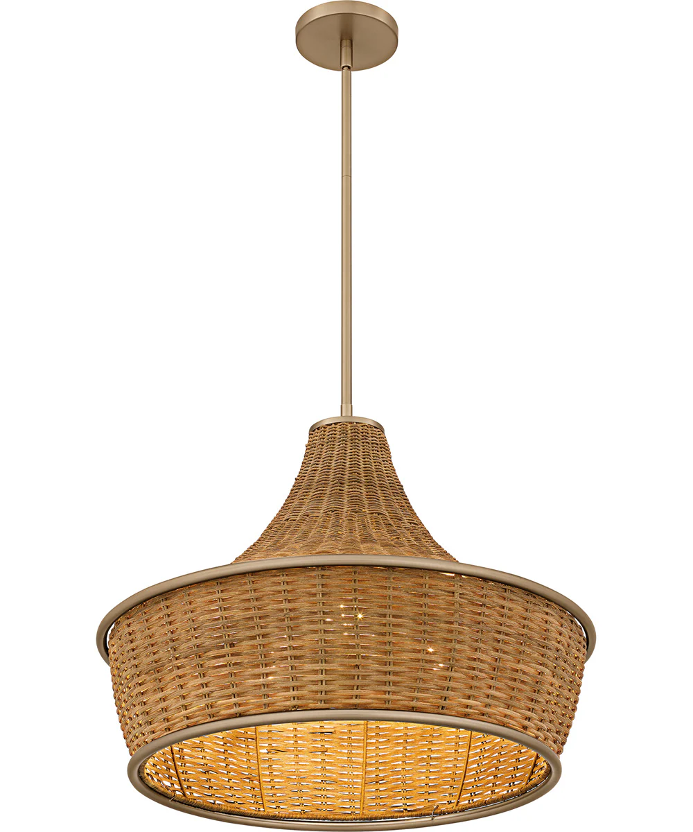 Quoizel Pendant Large 3-light Pendant Bronze Gold - Image 4
