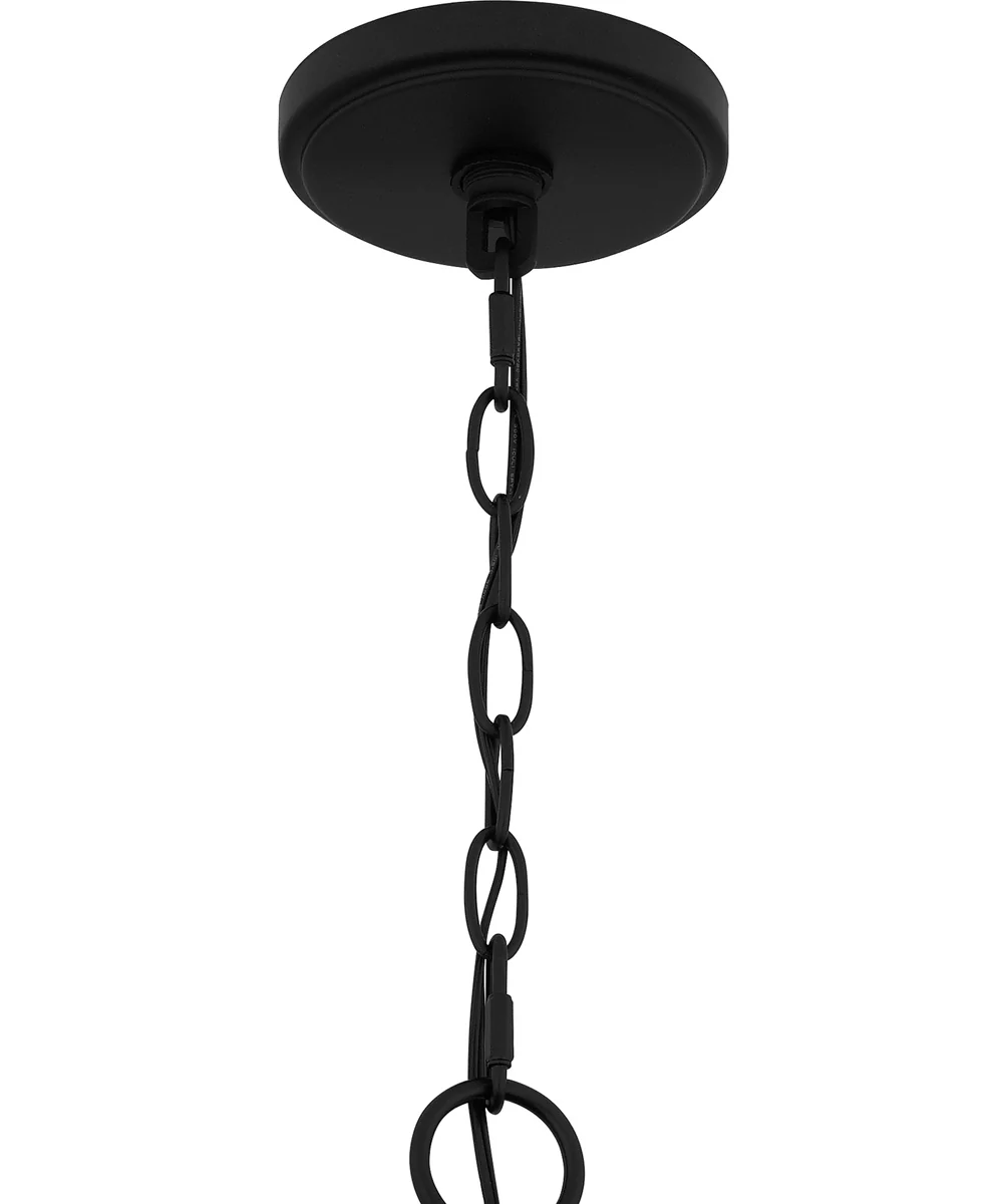 Quoizel Pendant Large 3-light Pendant Matte Black - Image 6
