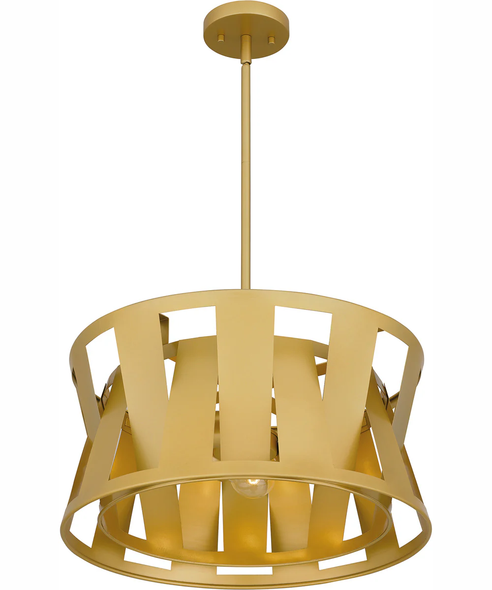 Quoizel Pendant Large 3-light Pendant Soft Gold - Image 5