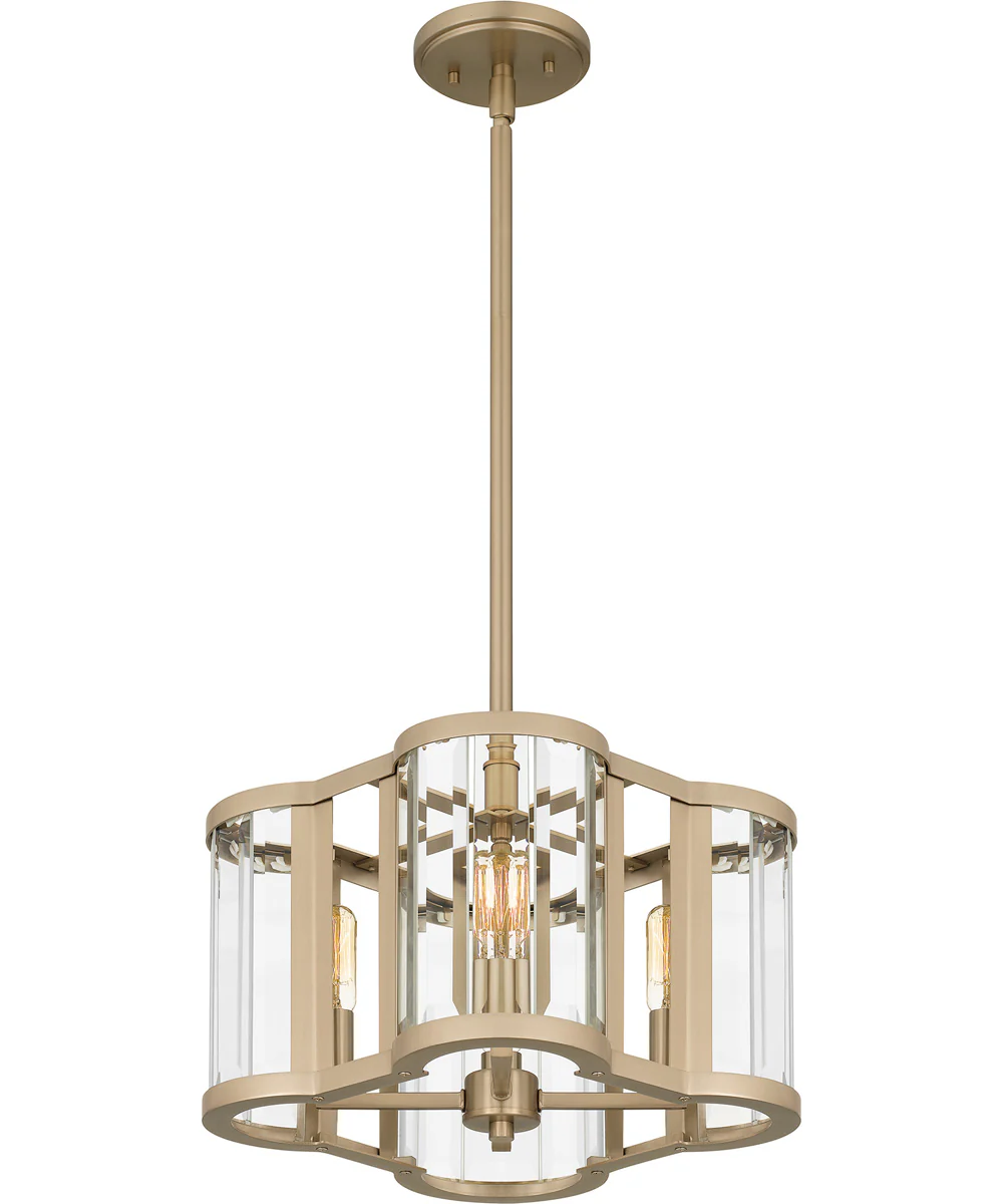 Quoizel Pendant Large 4-light Pendant Bronze Gold - Image 4