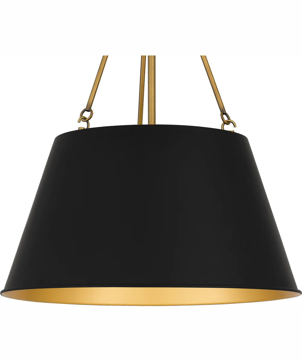 Quoizel Pendant Large 4-light Pendant Matte Black - Image 6