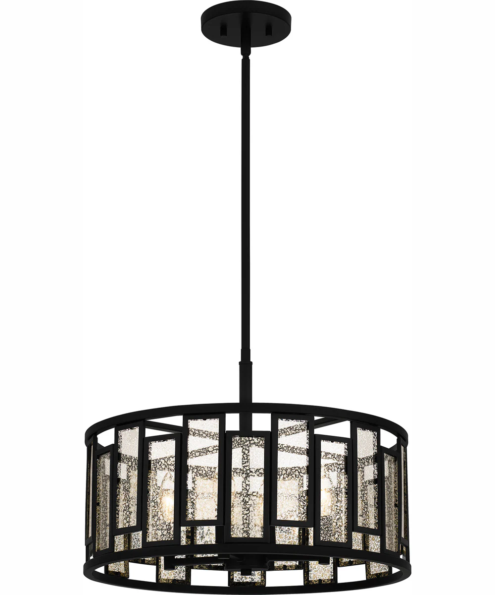 Quoizel Pendant Large 4-light Pendant Matte Black - Image 2