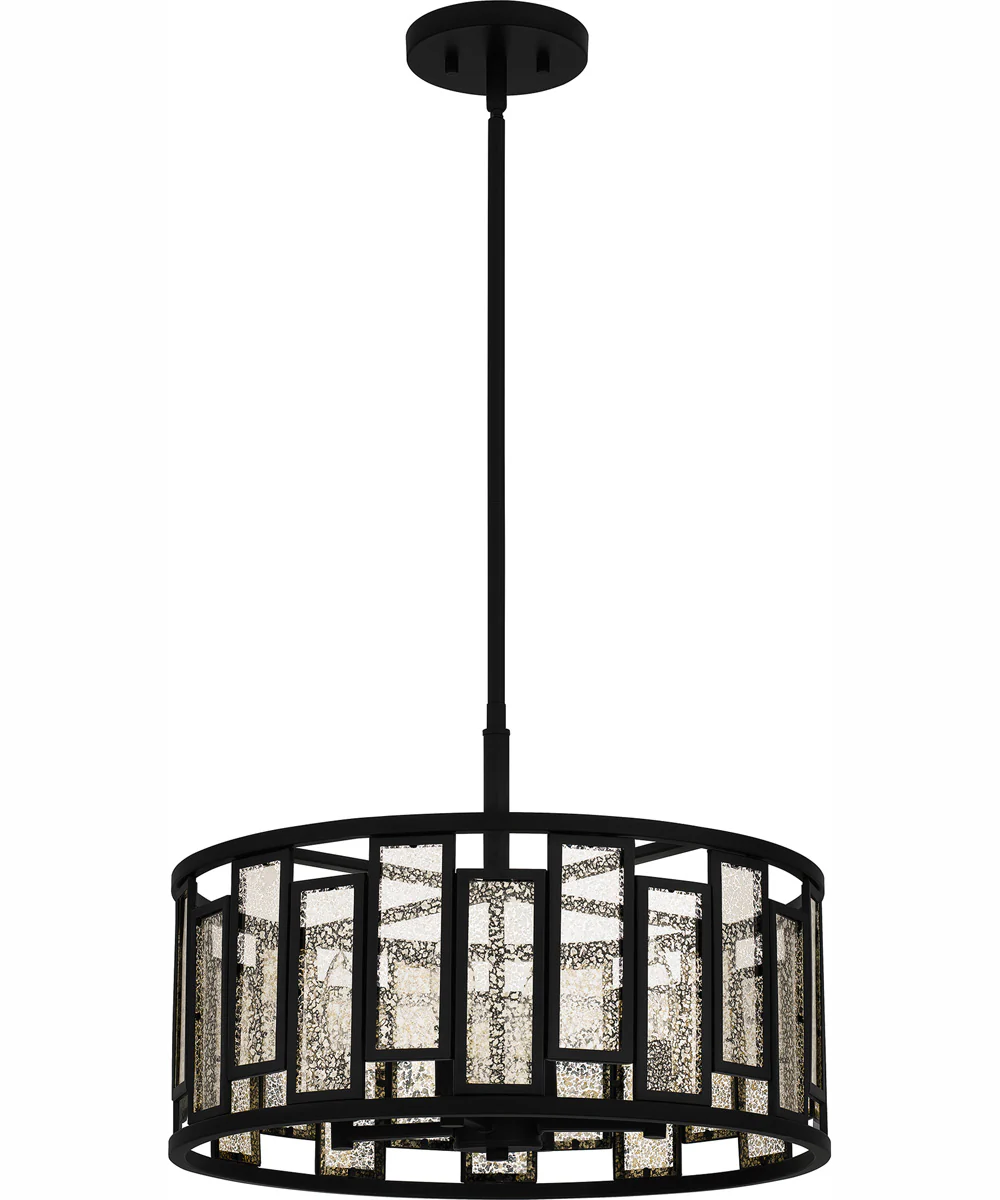 Quoizel Pendant Large 4-light Pendant Matte Black - Image 3