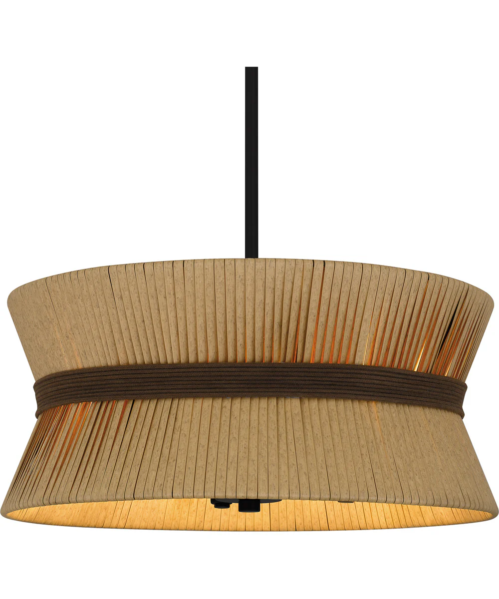 Quoizel Pendant Large 4-light Pendant Western Bronze - Image 5