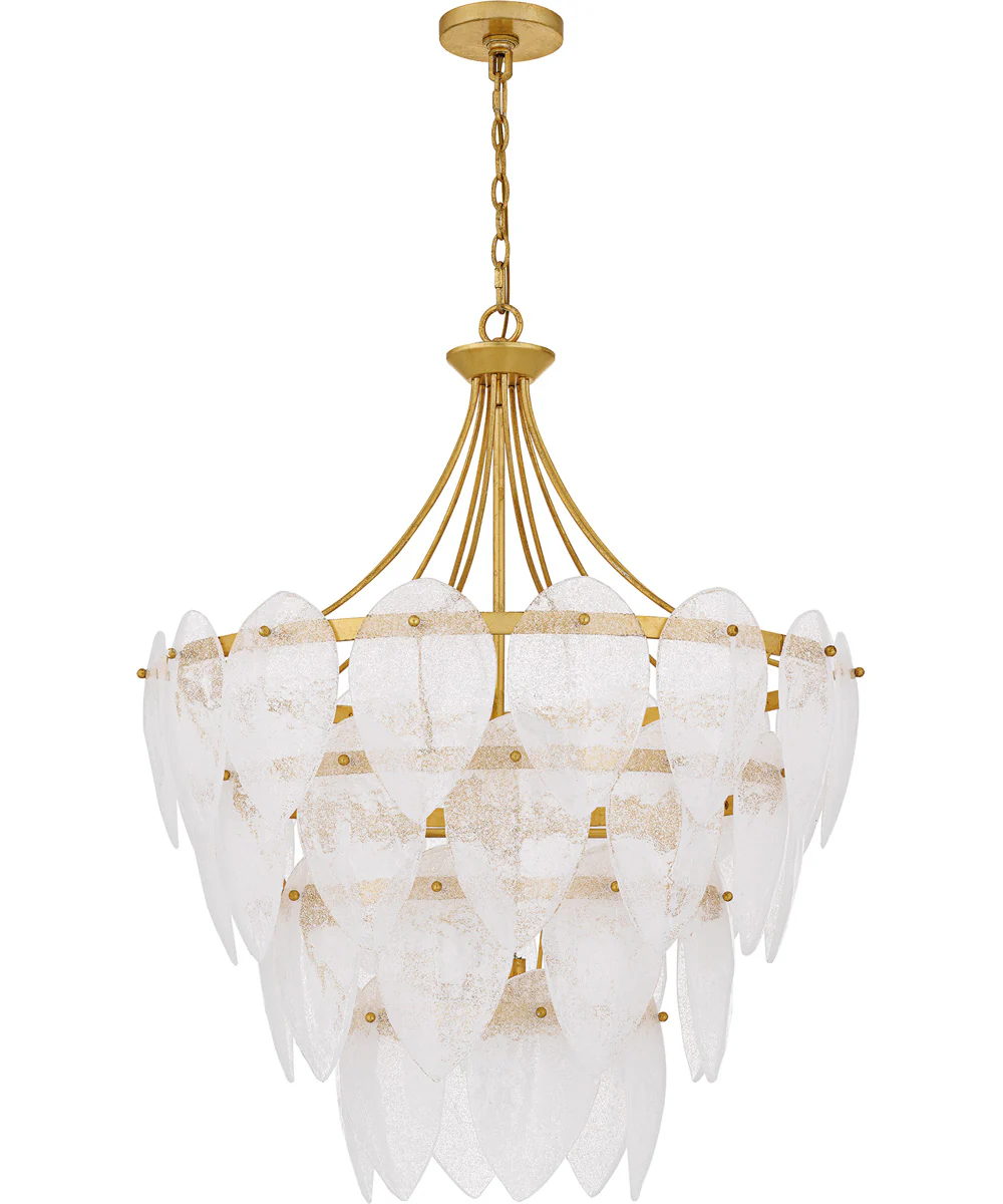 Quoizel Pendant Large 7-light Pendant Gold Leaf - Image 2
