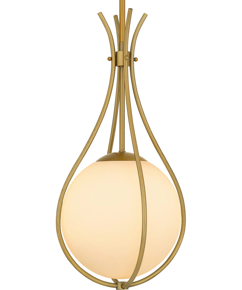 Quoizel Pendant Small 1-light Mini Pendant Aged Brass - Image 5