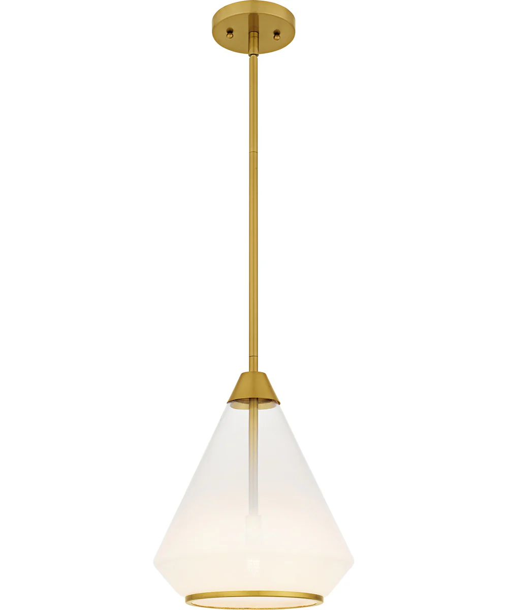 Quoizel Pendant Small 1-light Mini Pendant Brushed Gold