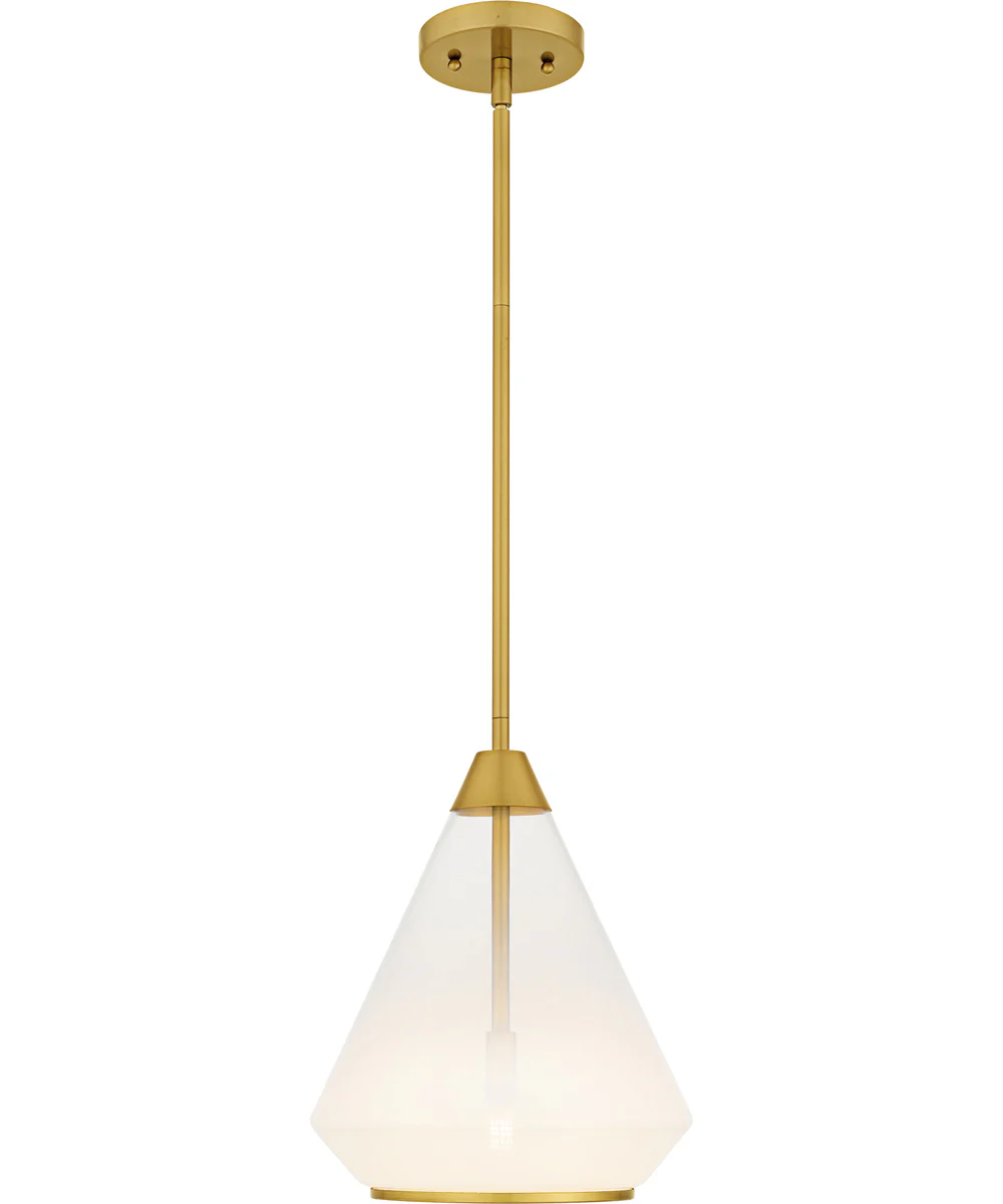 Quoizel Pendant Small 1-light Mini Pendant Brushed Gold - Image 3