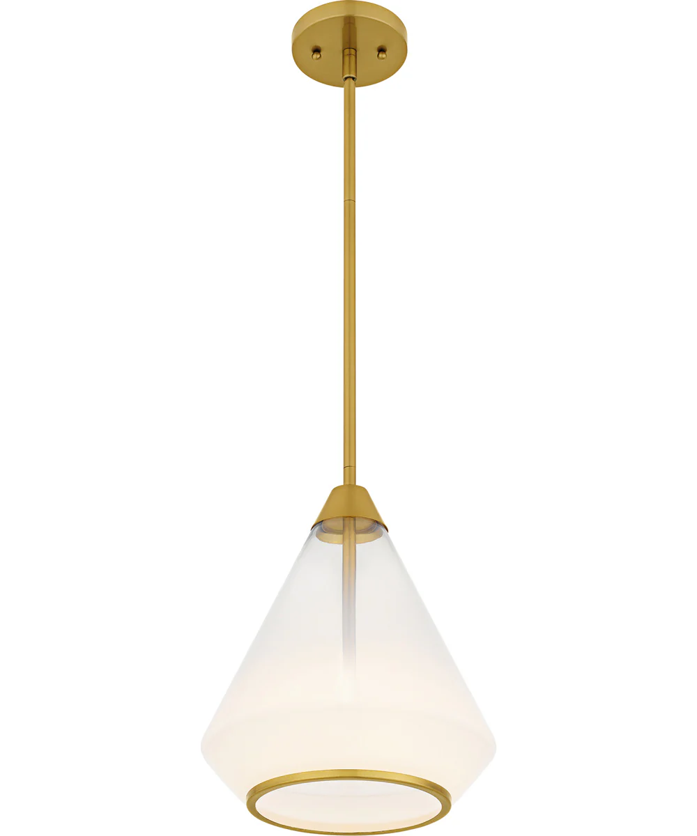 Quoizel Pendant Small 1-light Mini Pendant Brushed Gold - Image 4