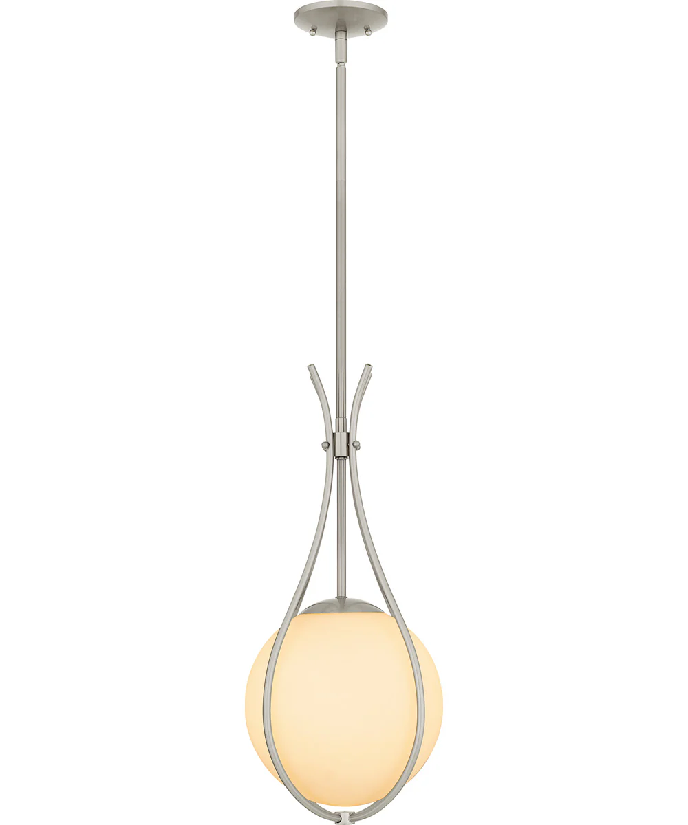 Quoizel Pendant Small 1-light Mini Pendant Brushed Nickel - Image 3