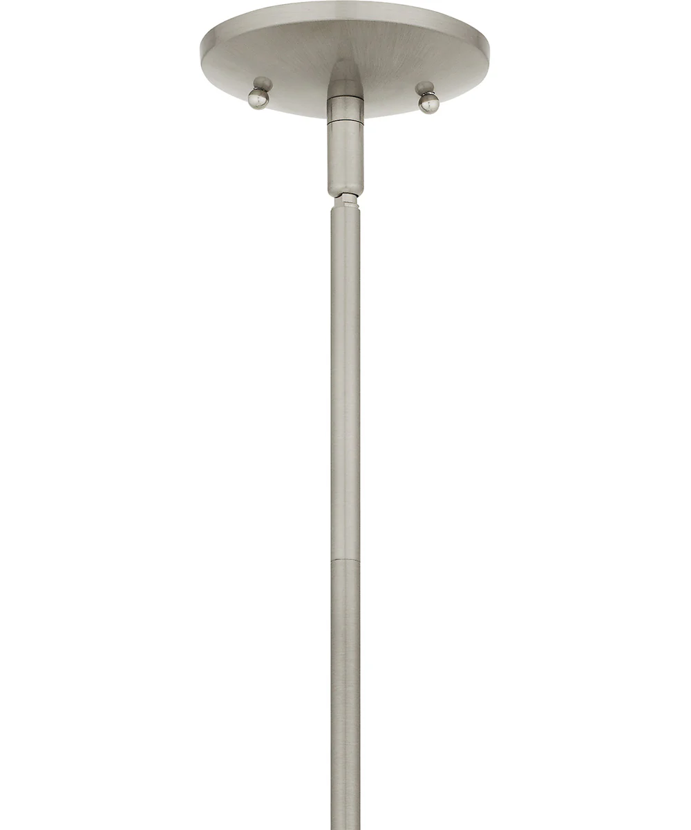 Quoizel Pendant Small 1-light Mini Pendant Brushed Nickel - Image 6