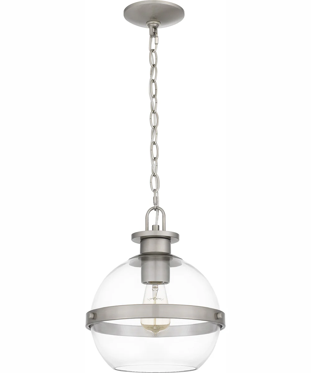 Quoizel Piccolo Pendant 1-light Mini Pendant Brushed Nickel - Image 3
