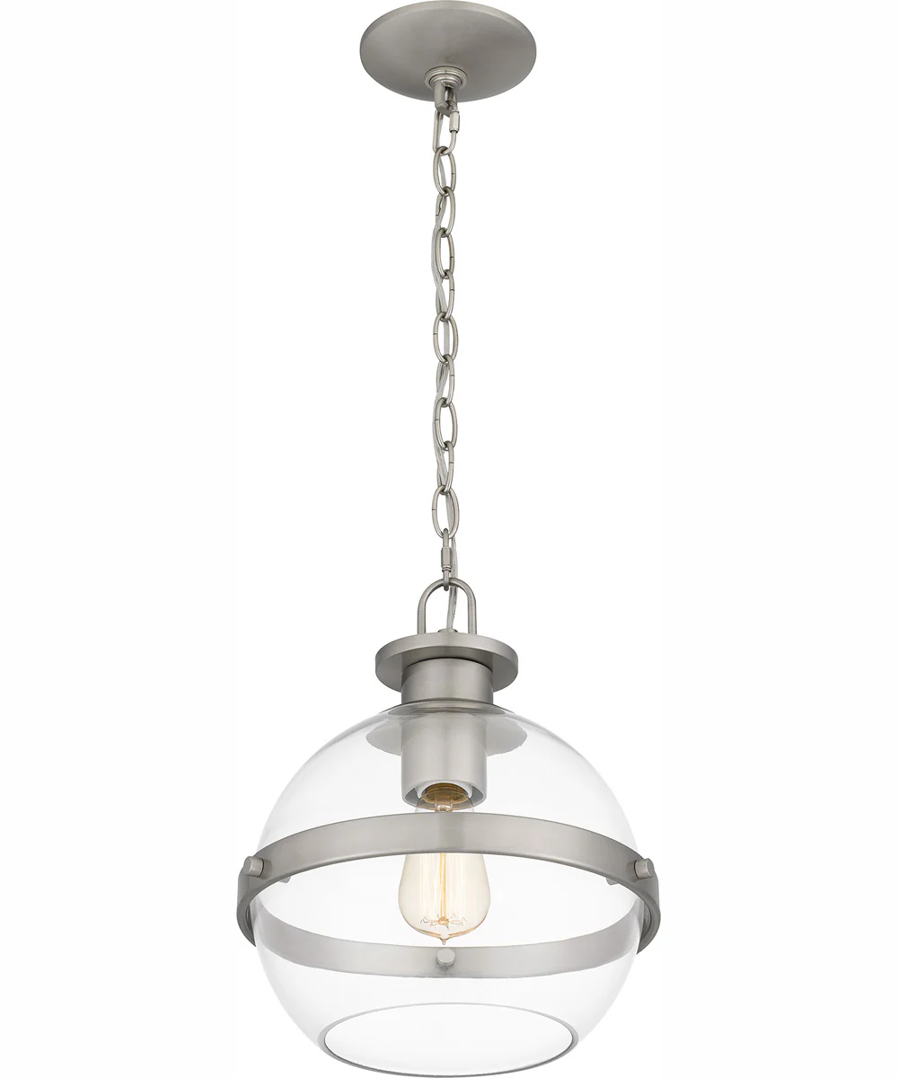 Quoizel Piccolo Pendant 1-light Mini Pendant Brushed Nickel - Image 5