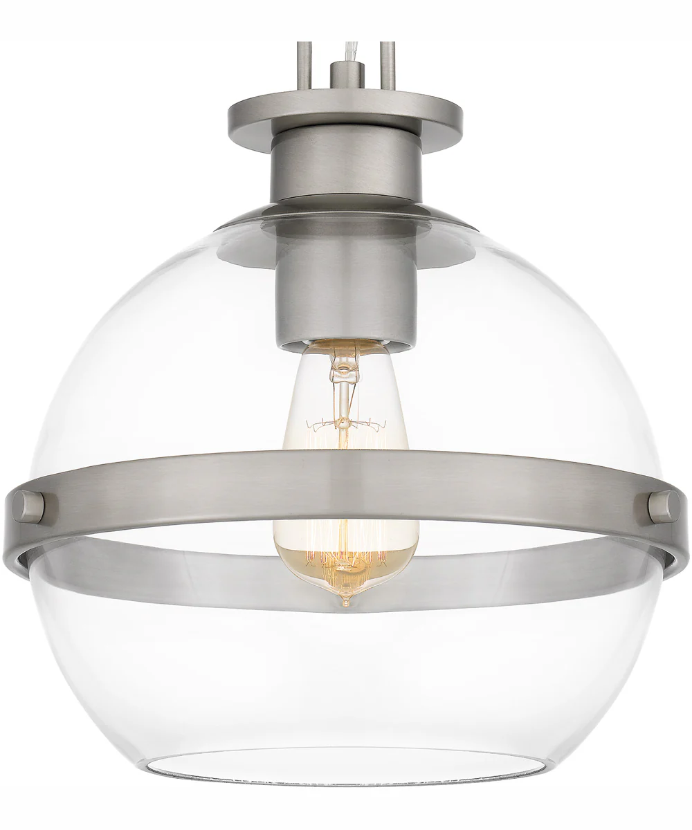 Quoizel Piccolo Pendant 1-light Mini Pendant Brushed Nickel - Image 6