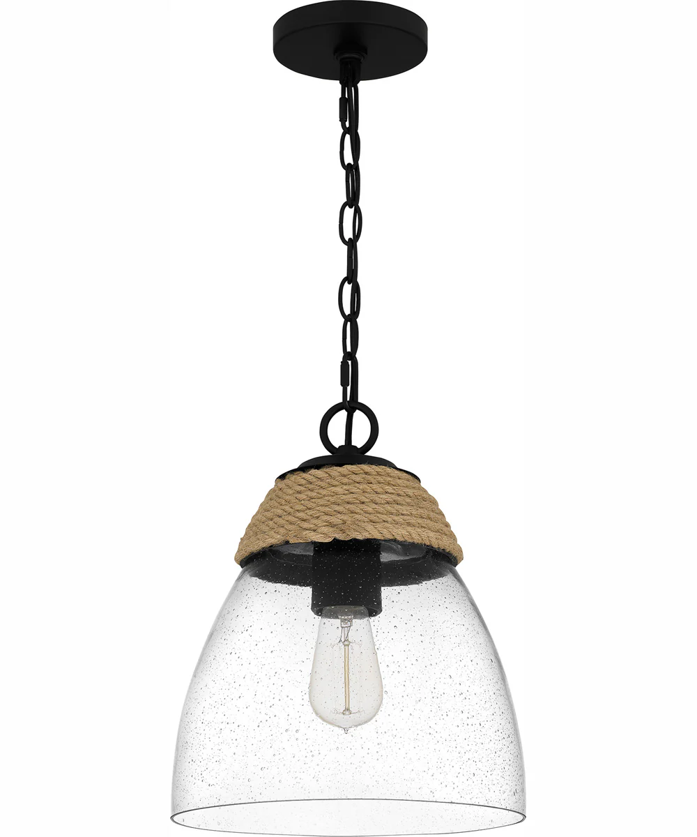 Quoizel Piccolo Pendant 1-light Mini Pendant Matte Black - Image 3