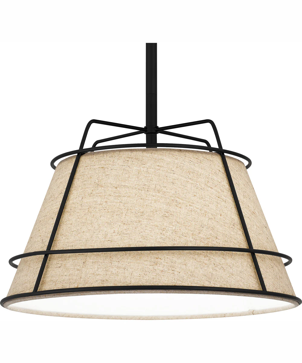 Quoizel Piccolo Pendant 1-light Mini Pendant Matte Black - Image 6