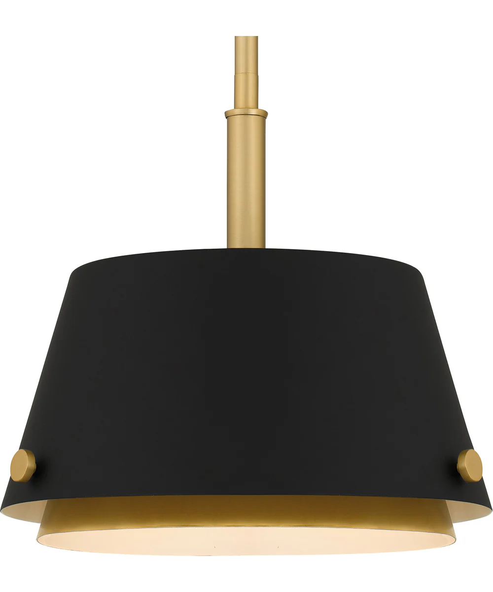 Quoizel Piccolo Pendant 1-light Mini Pendant Matte Black - Image 5