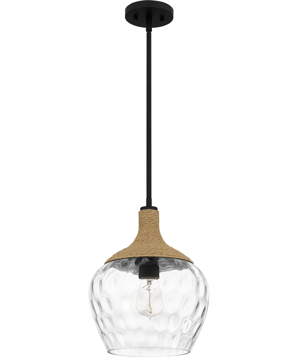 Quoizel Piccolo Pendant 1-light Mini Pendant Matte Black - Image 3