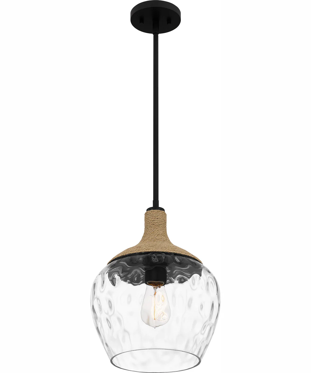 Quoizel Piccolo Pendant 1-light Mini Pendant Matte Black - Image 5