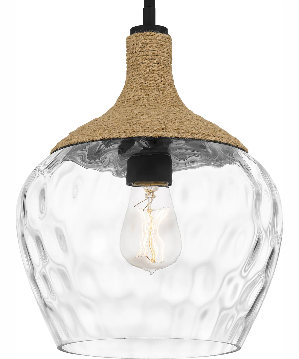 Quoizel Piccolo Pendant 1-light Mini Pendant Matte Black - Image 6