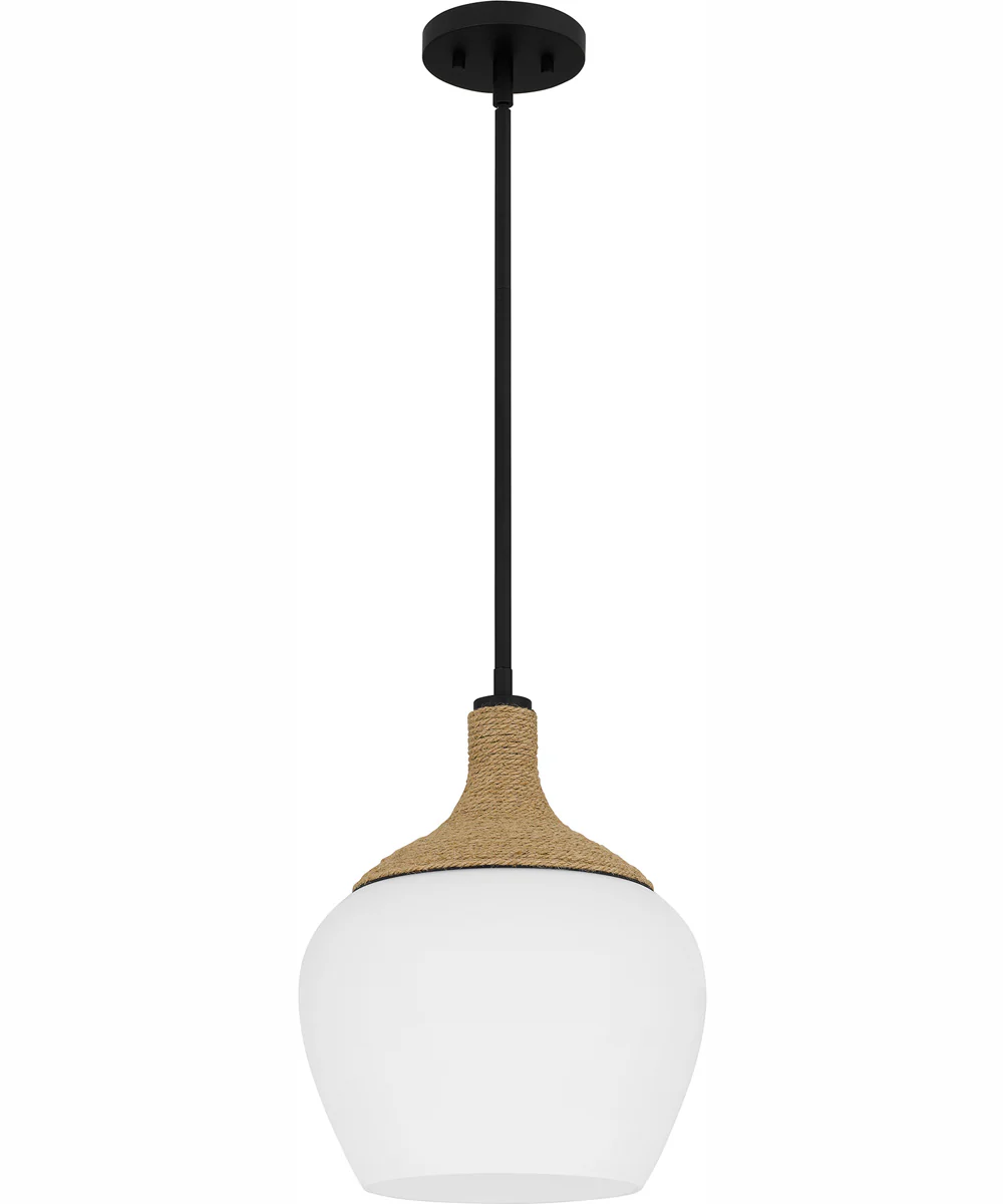 Quoizel Piccolo Pendant 1-light Mini Pendant Matte Black - Image 3