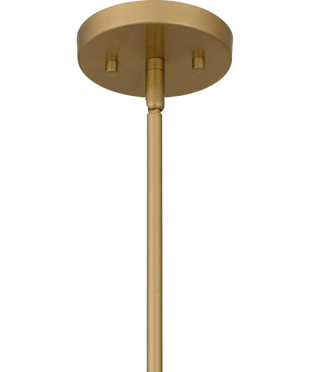 Quoizel Piccolo Pendant Small 1-light Mini Pendant Aged Brass - Image 5