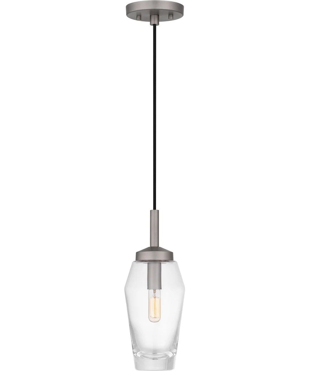Quoizel Piccolo Pendant Small 1-light Mini Pendant Antique Nickel - Image 3