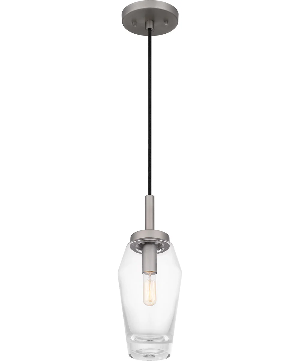 Quoizel Piccolo Pendant Small 1-light Mini Pendant Antique Nickel - Image 4