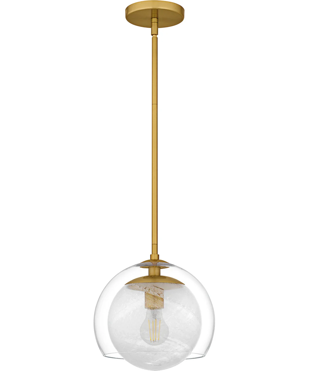 Quoizel Piccolo Pendant Small 1-light Mini Pendant Brushed Gold - Image 2