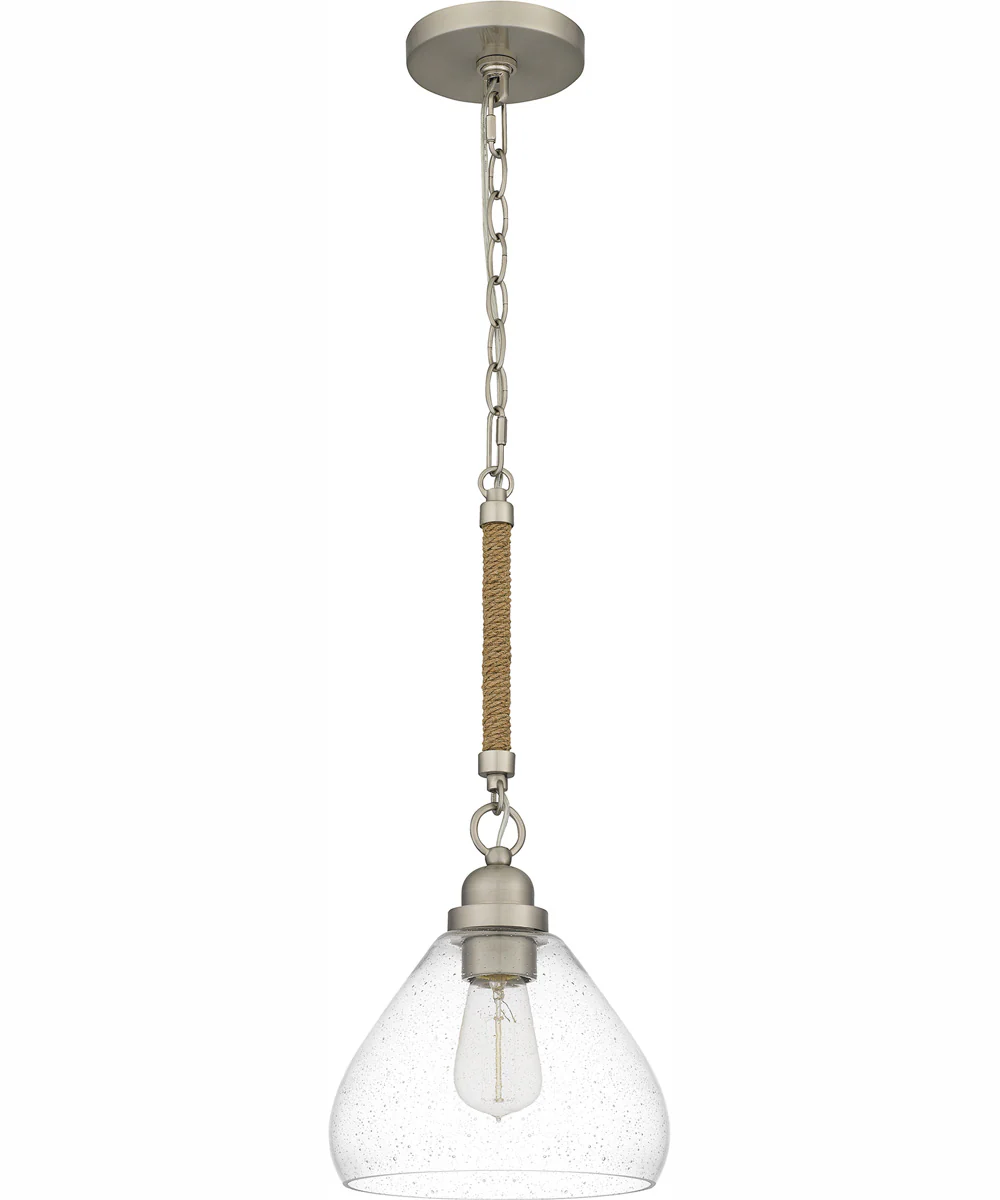 Quoizel Piccolo Pendant Small 1-light Mini Pendant Brushed Nickel - Image 3
