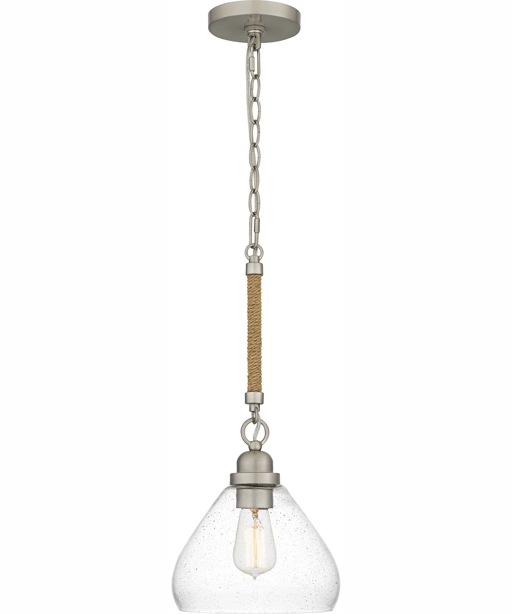 Quoizel Piccolo Pendant Small 1-light Mini Pendant Brushed Nickel - Image 4