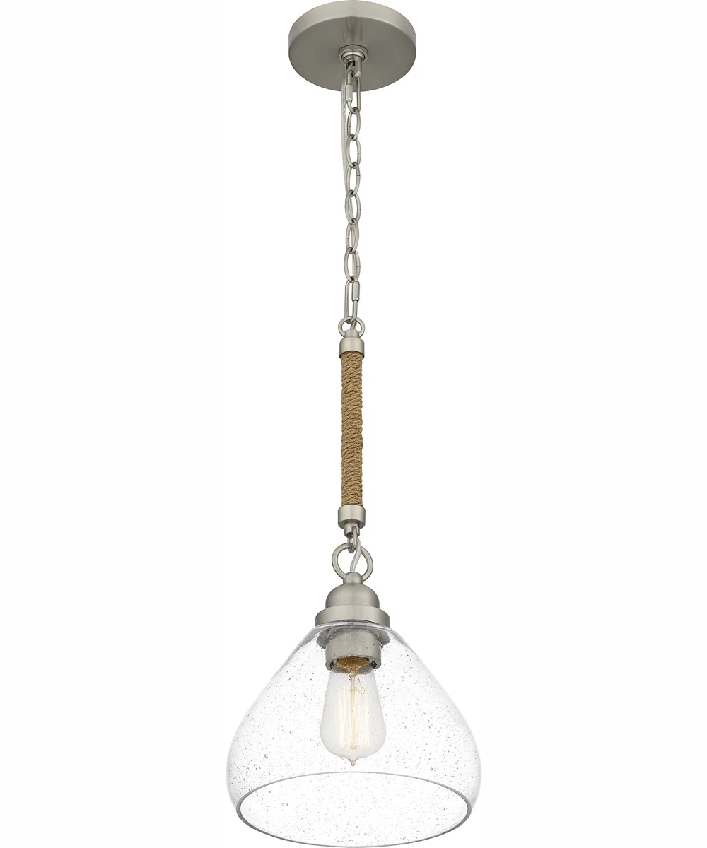 Quoizel Piccolo Pendant Small 1-light Mini Pendant Brushed Nickel - Image 5