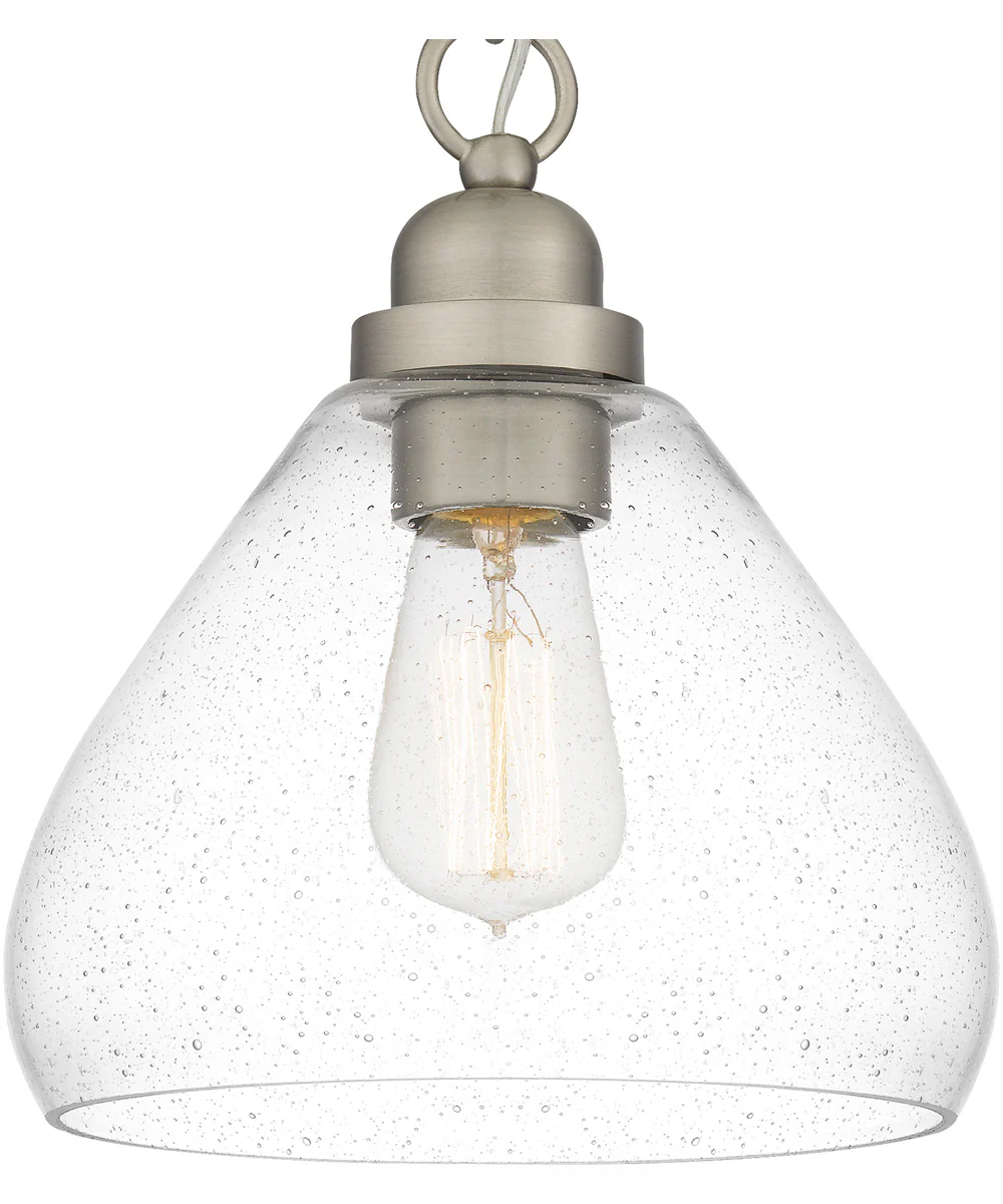 Quoizel Piccolo Pendant Small 1-light Mini Pendant Brushed Nickel - Image 6