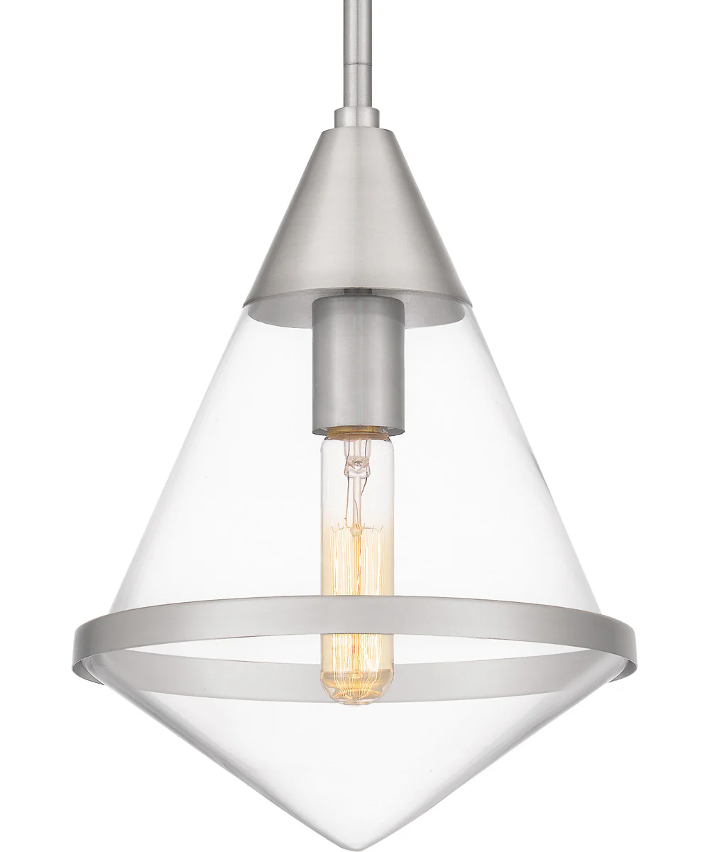 Quoizel Piccolo Pendant Small 1-light Mini Pendant Brushed Nickel - Image 5