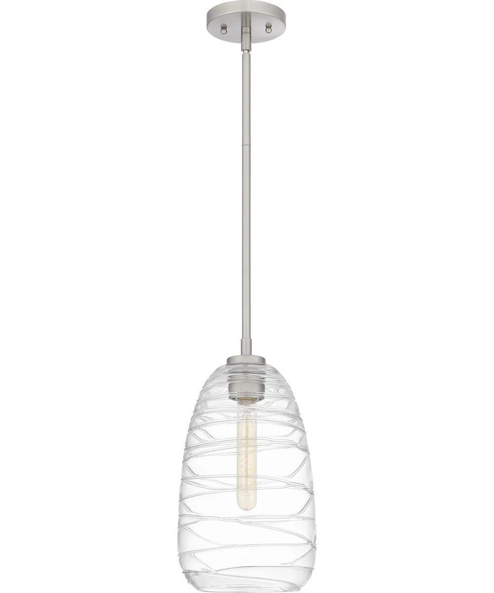 Quoizel Piccolo Pendant Small 1-light Mini Pendant Brushed Nickel - Image 2