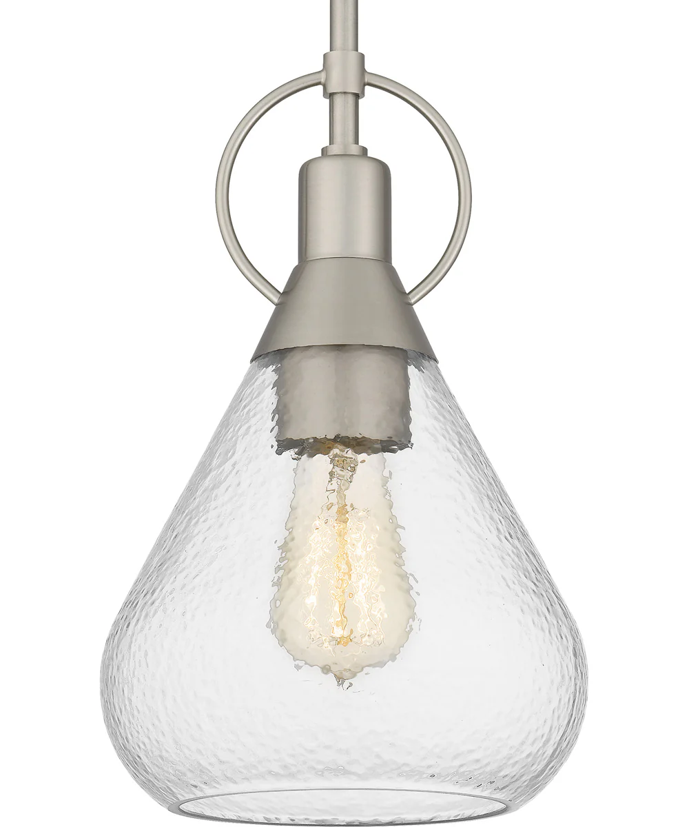 Quoizel Piccolo Pendant Small 1-light Mini Pendant Brushed Nickel - Image 5