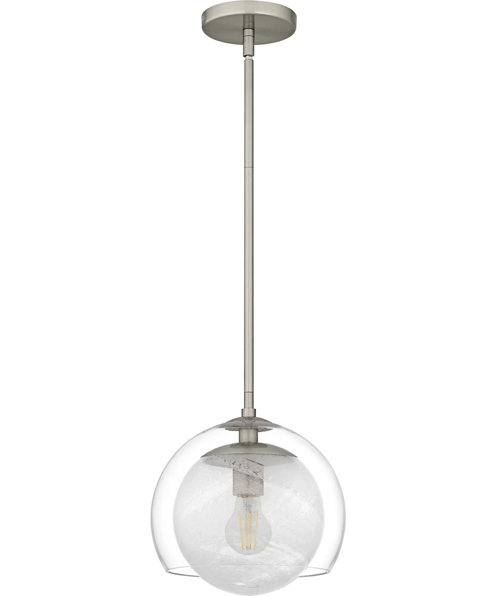 Quoizel Piccolo Pendant Small 1-light Mini Pendant Brushed Nickel - Image 2
