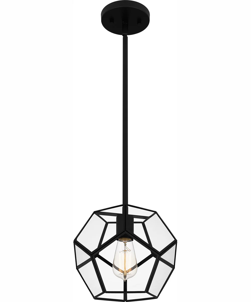 Quoizel Piccolo Pendant Small 1-light Mini Pendant Matte Black - Image 2