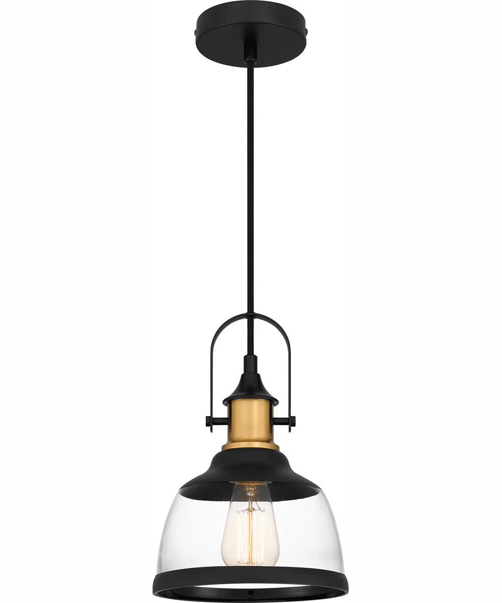 Quoizel Piccolo Pendant Small 1-light Mini Pendant Matte Black - Image 2